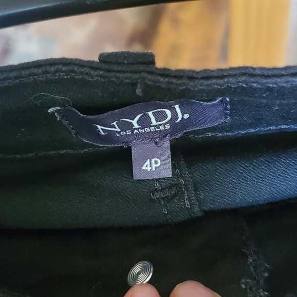 NYDJ LiftXTuck Slimming Fit Barbara Bootcut Black Sz. 4P Jeans - Picture 7 of 13